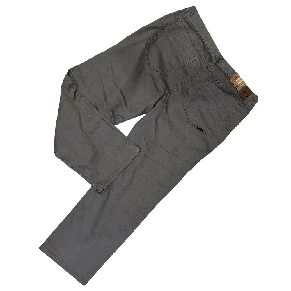 prAna MENS JEANS GRAVEL BRIDGER SLIM FIT STRAIGHT LEG‎ JEANS SZ 38/28 NEW